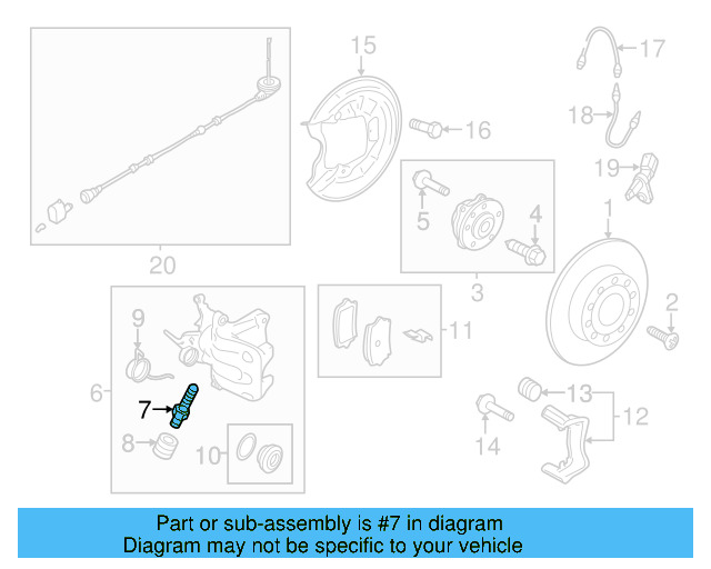 Bleeder Valve 1K0-615-273-C - View 14