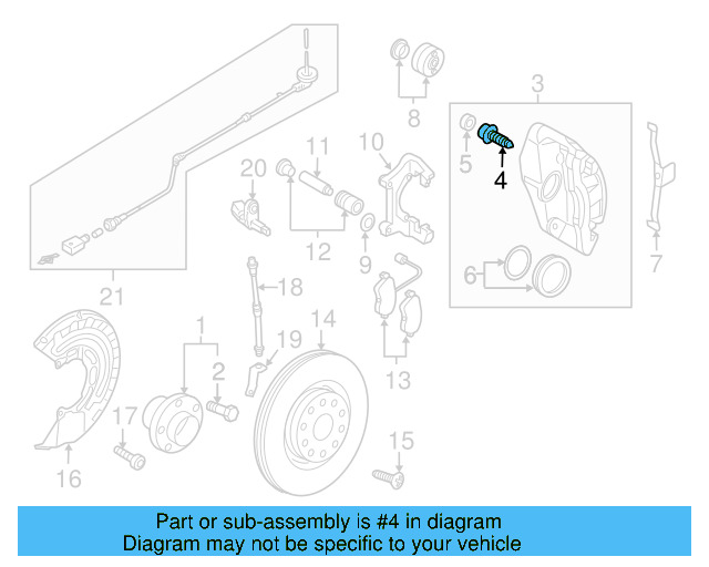 Bleeder Valve 1K0-615-273-D - View 50