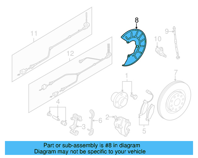 Splash Shield 1K0-615-311-F - View 67