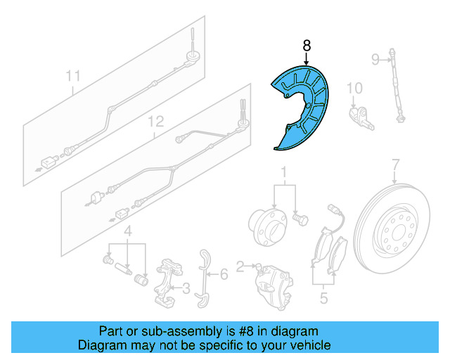Splash Shield 1K0-615-311-F - View 68