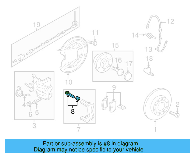 Brake Lining Rear 1K0-698-451-P - View 23
