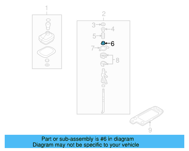 Lever Assembly Lower Bushing 1K0-711-067-C - View 34