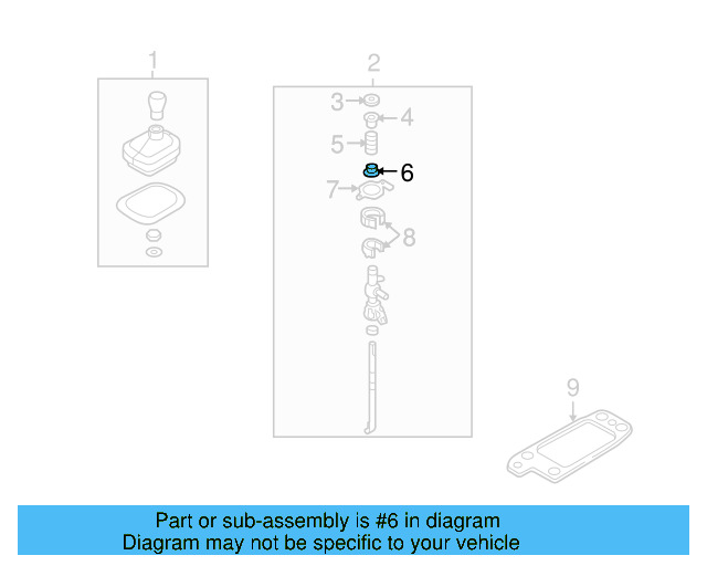 Lever Assembly Lower Bushing 1K0-711-067-C - View 31