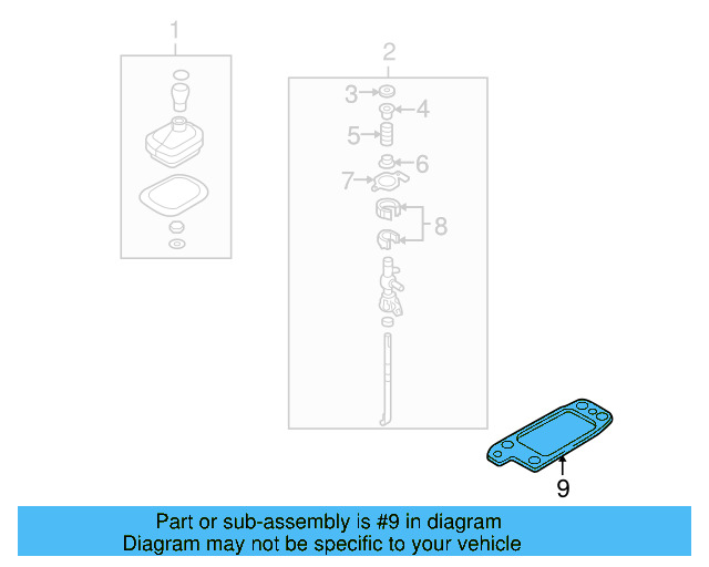 Gasket 1K0-711-267-B - View 24