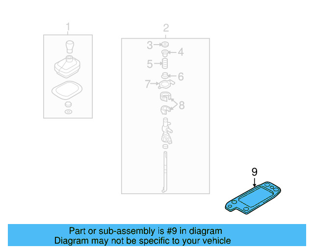 Gasket 1K0-711-267-B - View 23