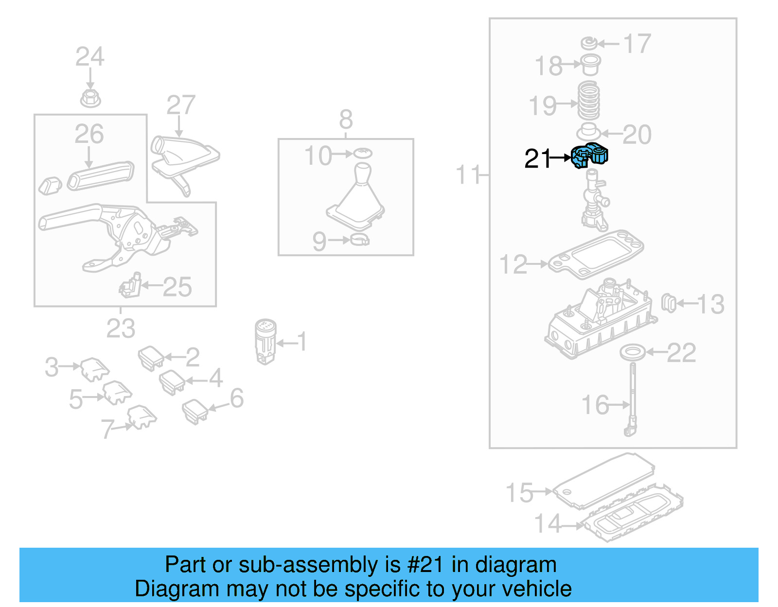 Lever Assembly Bearing 1K0-711-699-A - View 40