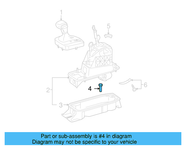 Automatic Transmission Shifter Cable Pin 1K0-713-229 - View 14