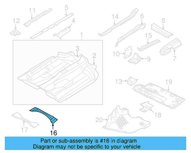 Upper Reinforced 1K0-802-128-C - View 11