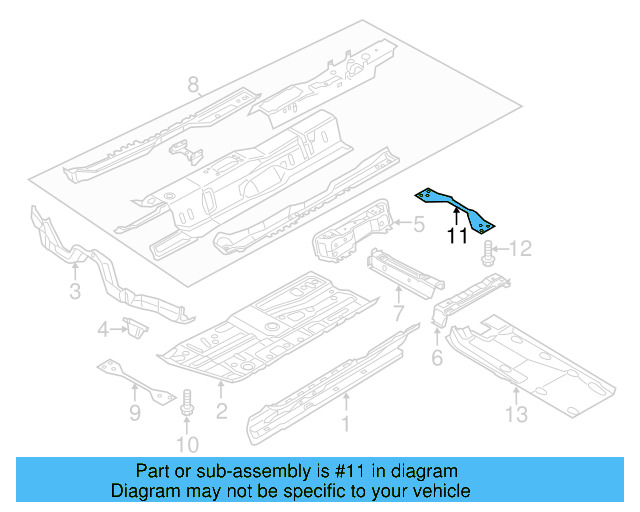 Upper Reinforced 1K0-802-128-C - View 13