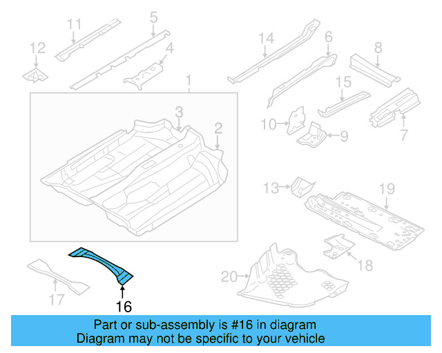Upper Reinforced 1K0-802-128-C - View 71