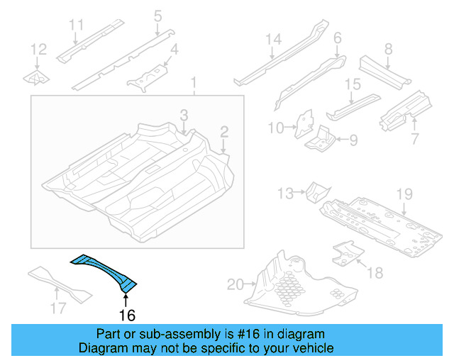 Upper Reinforced 1K0-802-128-C - View 16