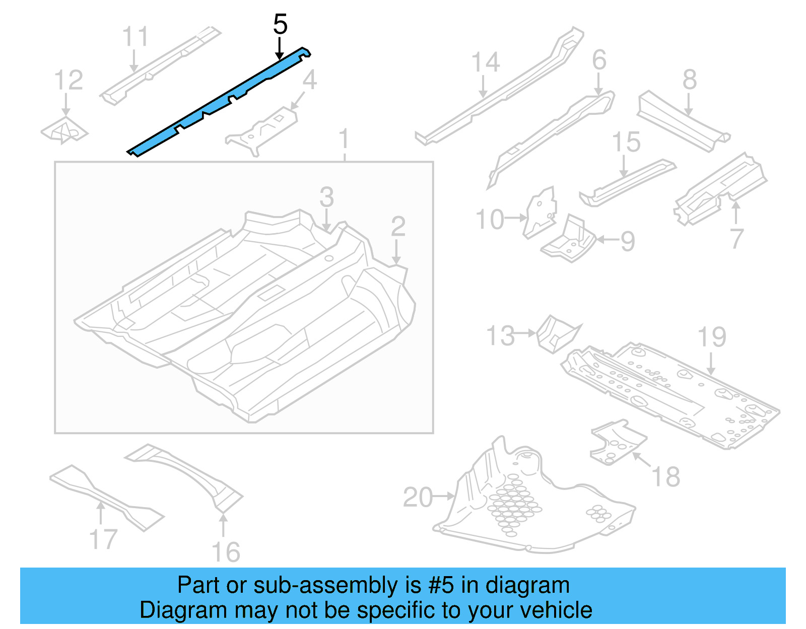 Side Reinforced 1K0-802-308-B - View 11