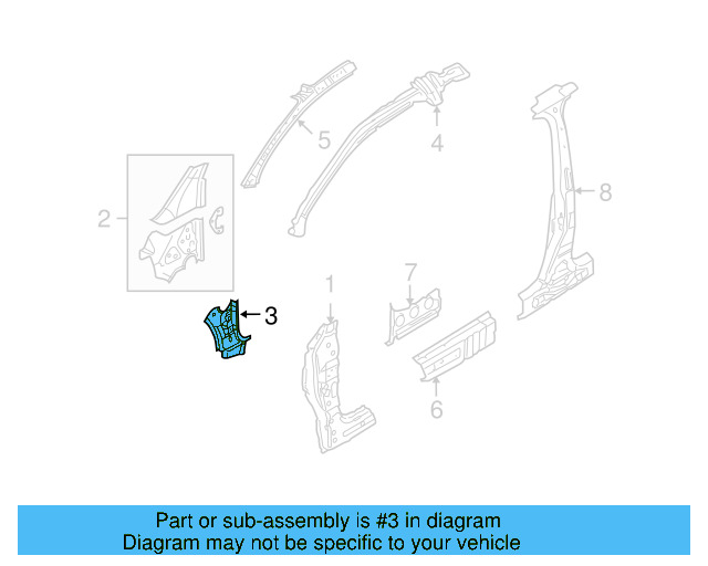Lower Reinforced 1K0-802-624-C - View 14