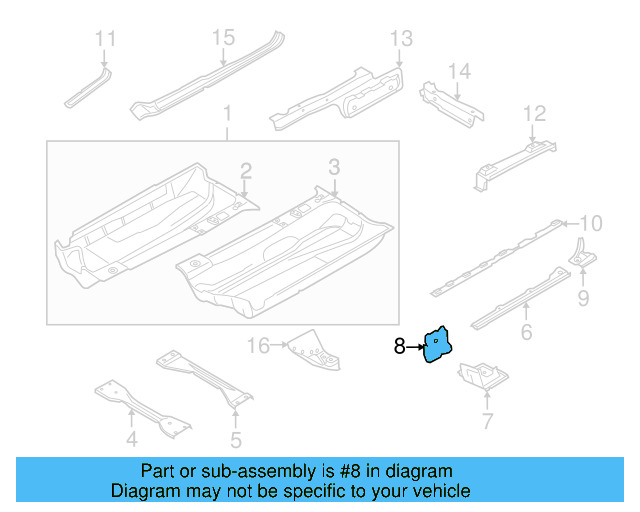 Corner Panel 1K0-804-797-A - View 27