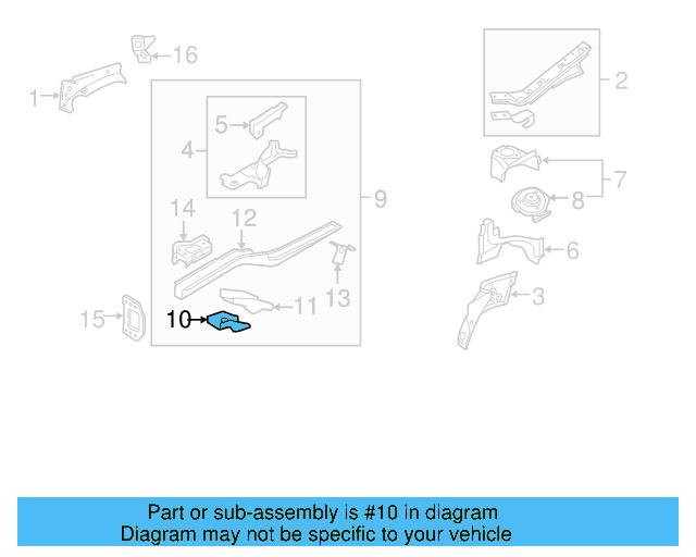 Front Retainer 1K0-803-127