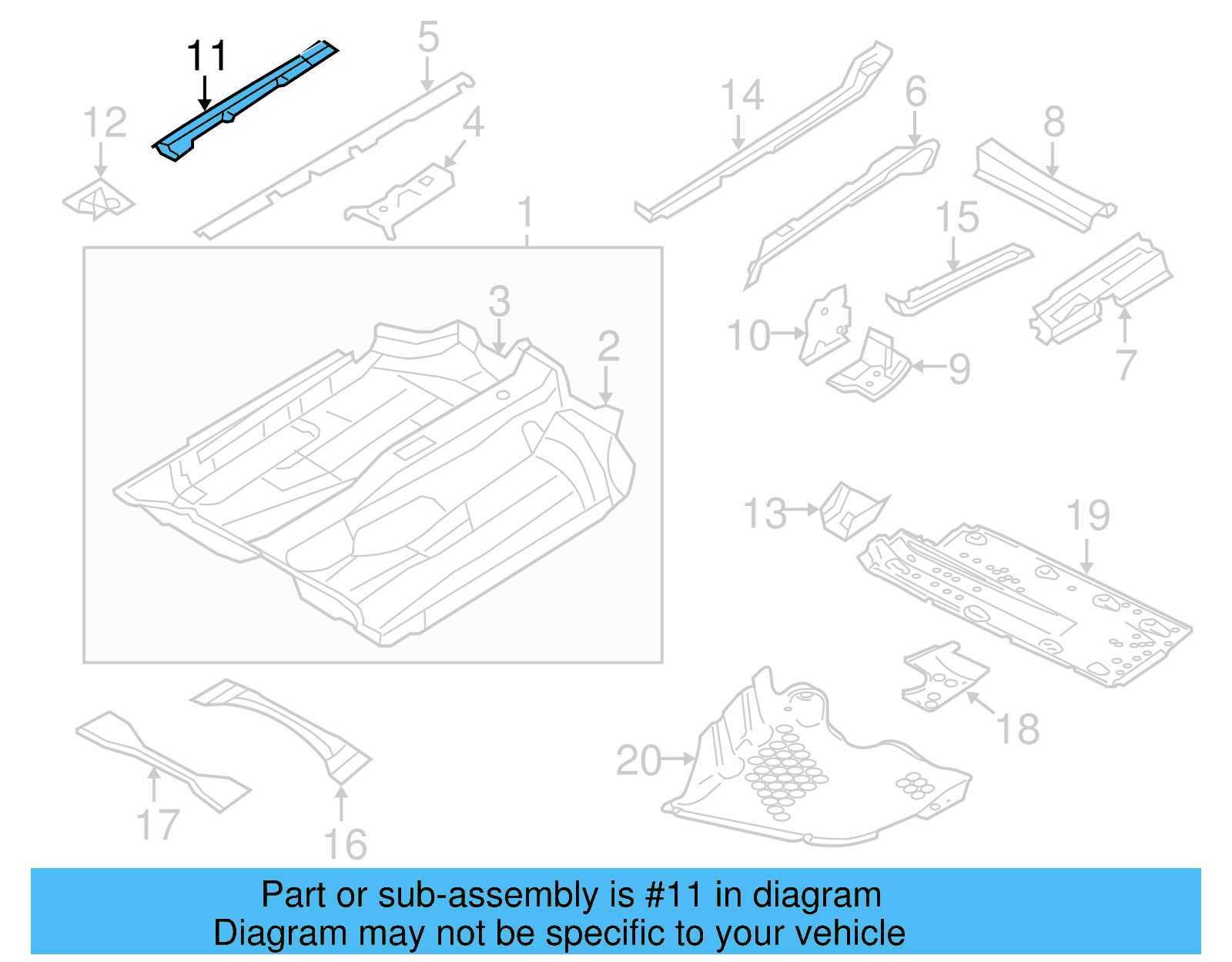Cover Plate 1K0-803-225-A - View 10