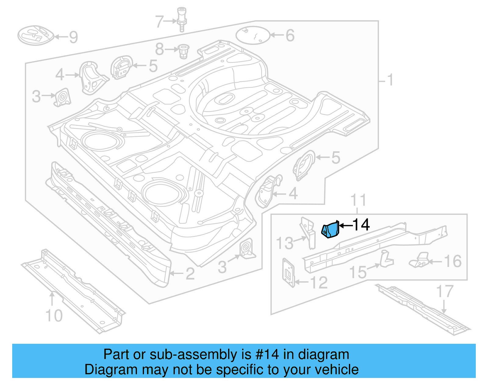 Muffler Bracket 1K0-803-545-A