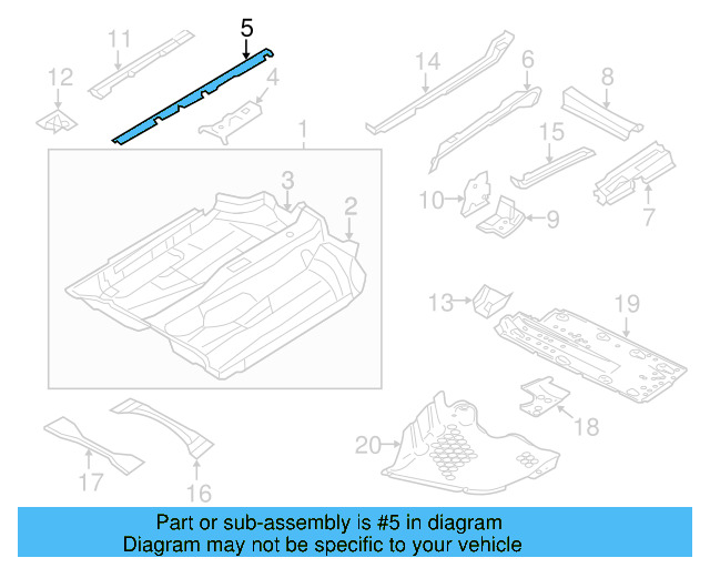 Inner Reinforced 1K0-803-562-A - View 16