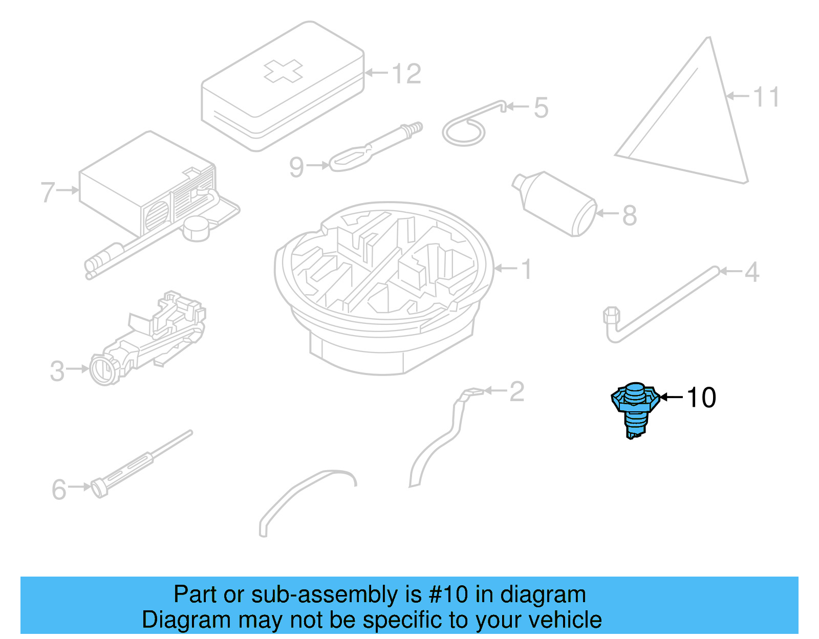 Spare Anchor 1K0-803-899-E - View 21