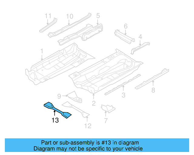 Front Reinforced 1K0-804-421-C - View 48