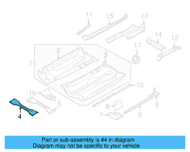 Front Reinforced 1K0-804-421-C - View 18