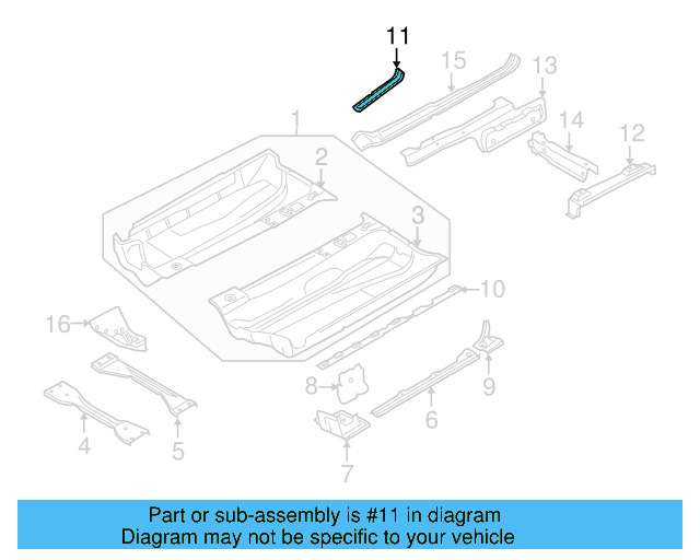 Corner Panel 1K0-804-798-A