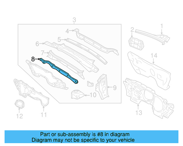 Drip Channel 1K0-805-265-A