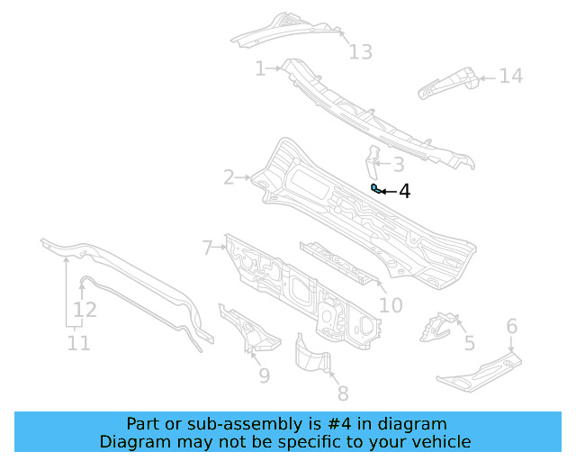 Bracket 1K0-805-517-B - View 30