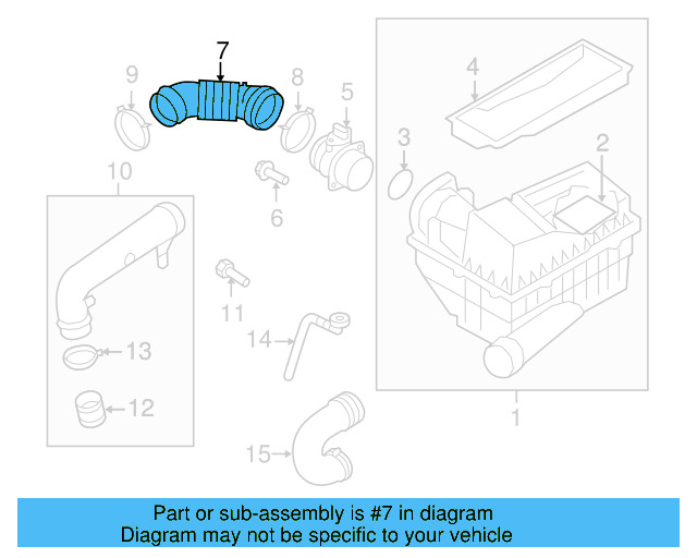 Inlet Connector 1K0-805-962-E-9B9 - View 48