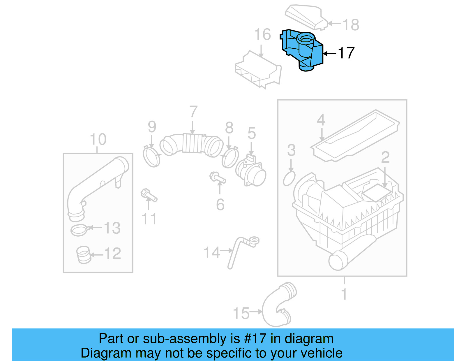 Inlet Connector 1K0-805-962-E-9B9 - View 51
