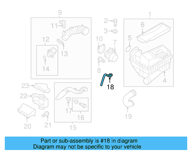 Drain Tube 1K0-129-637-D - View 66