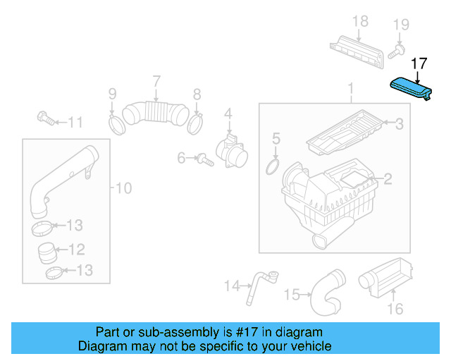 Inlet Cover 1K0-805-965-J-9B9 - View 48