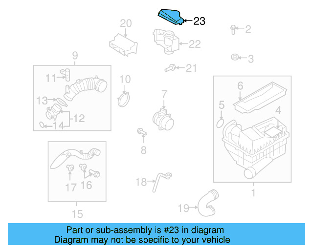 Inlet Cover 1K0-805-965-J-9B9 - View 24