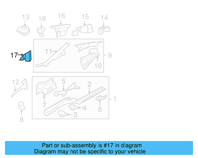 Engine Cradle Bracket 1K0-810-812 - View 25