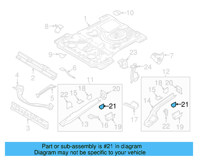 End Support 1K0-813-127-A - View 8