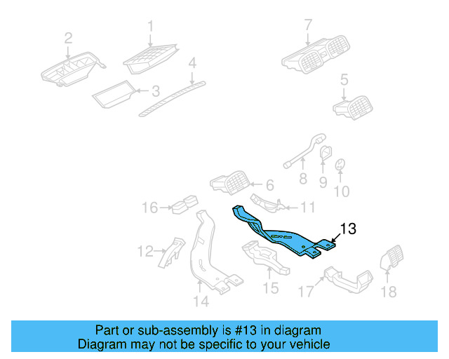 Intake Duct 1K0-815-479-B - View 12