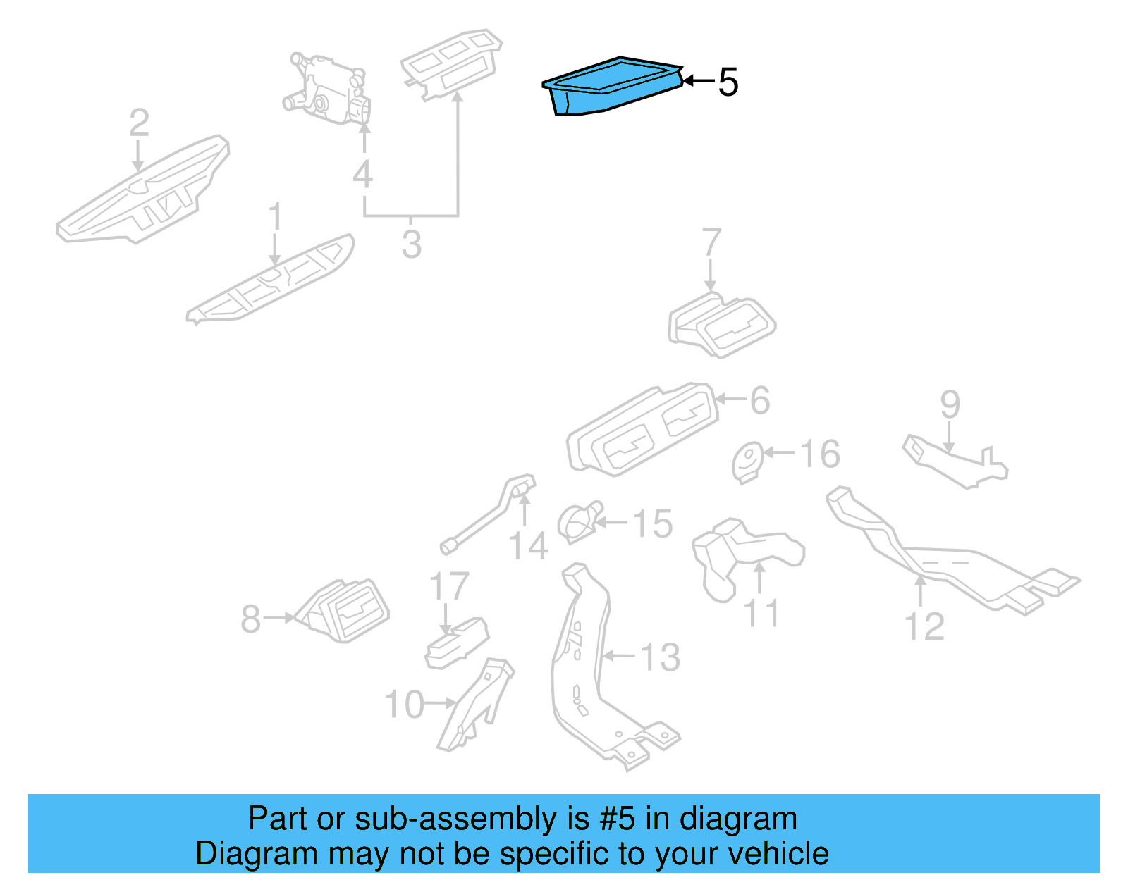 Intake Duct 1K0-815-479-B - View 13