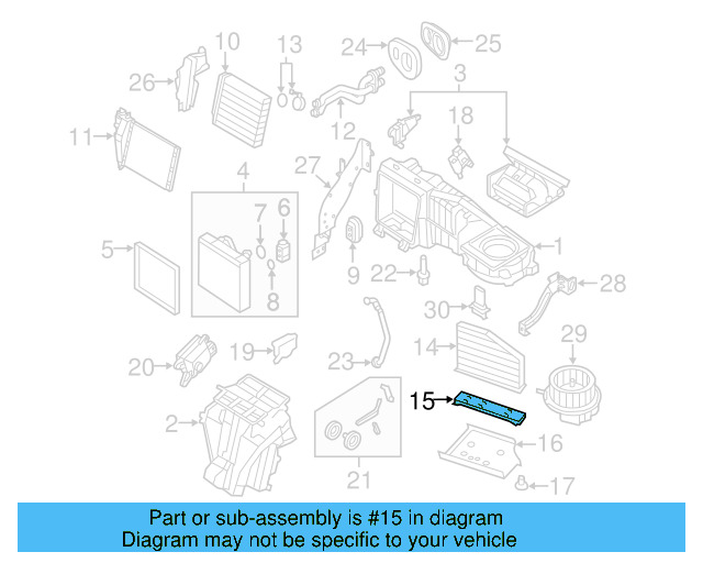 Air Filter Holder 1K0-819-422-B - View 15