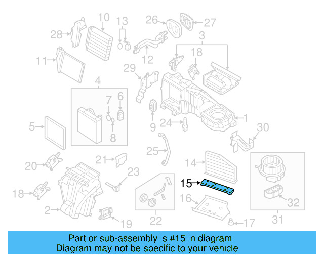 Air Filter Holder 1K0-819-422-B - View 53