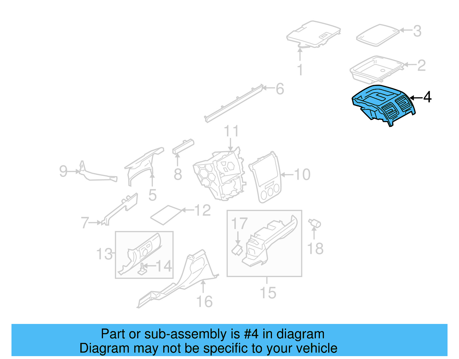 Center Outlet 1K0-819-728-H-1QB - View 12