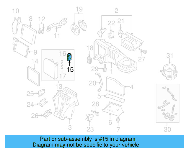 Expansion Valve 1K0-820-679 - View 21