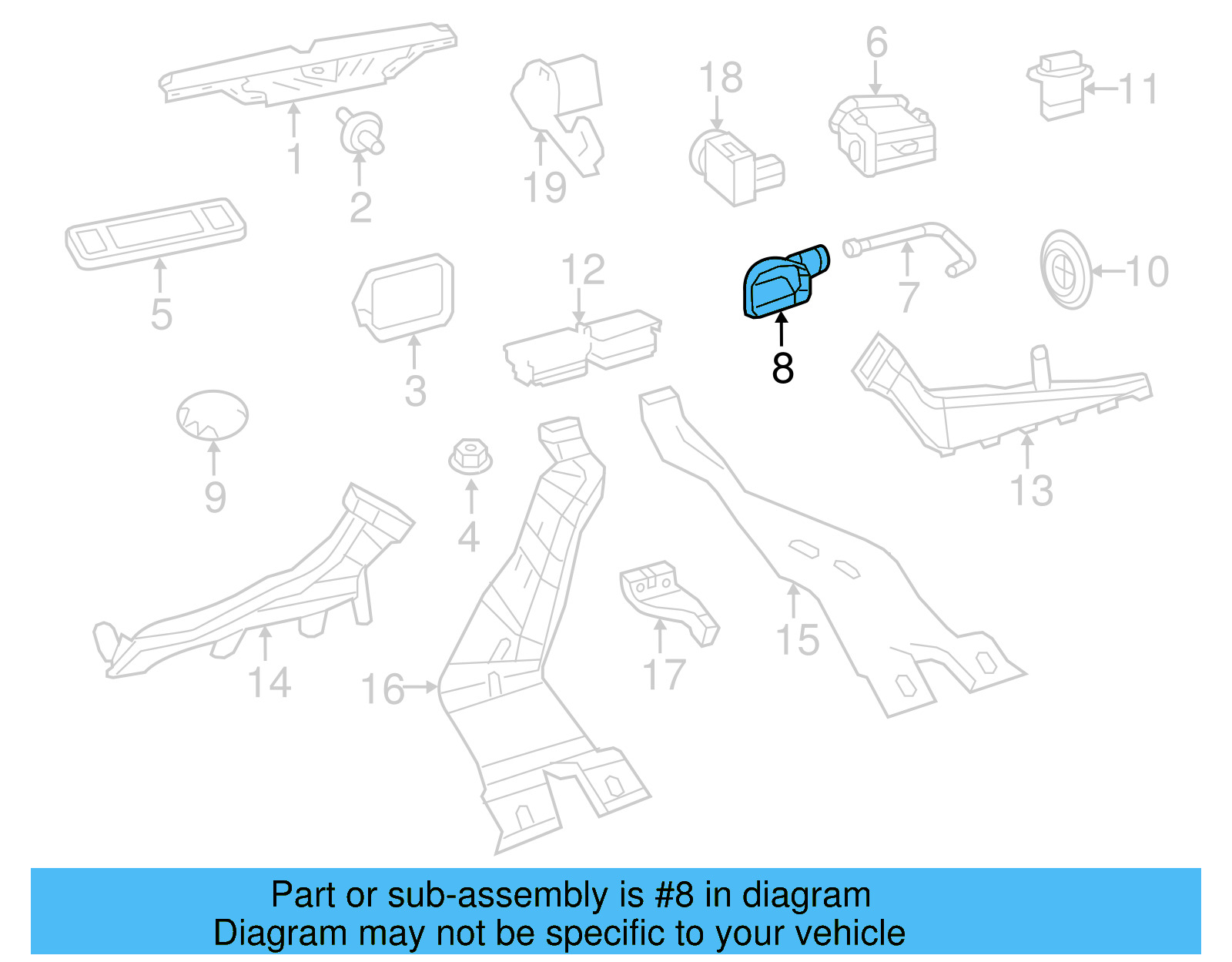 Air Hose Union 1K0-820-731 - View 21