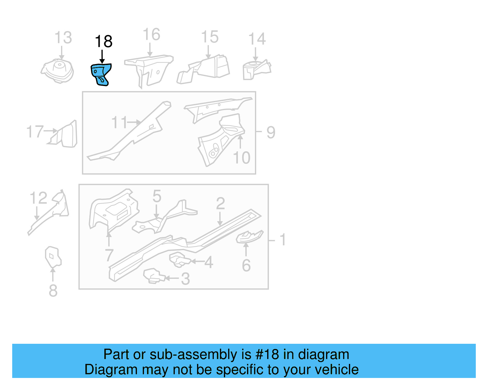 Mount Bracket 1K0-823-402-A - View 21