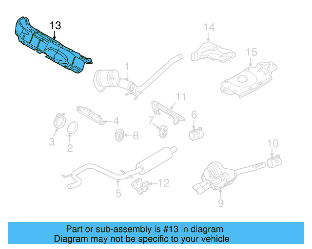 Heat Shield 1K0-825-671-T - View 17