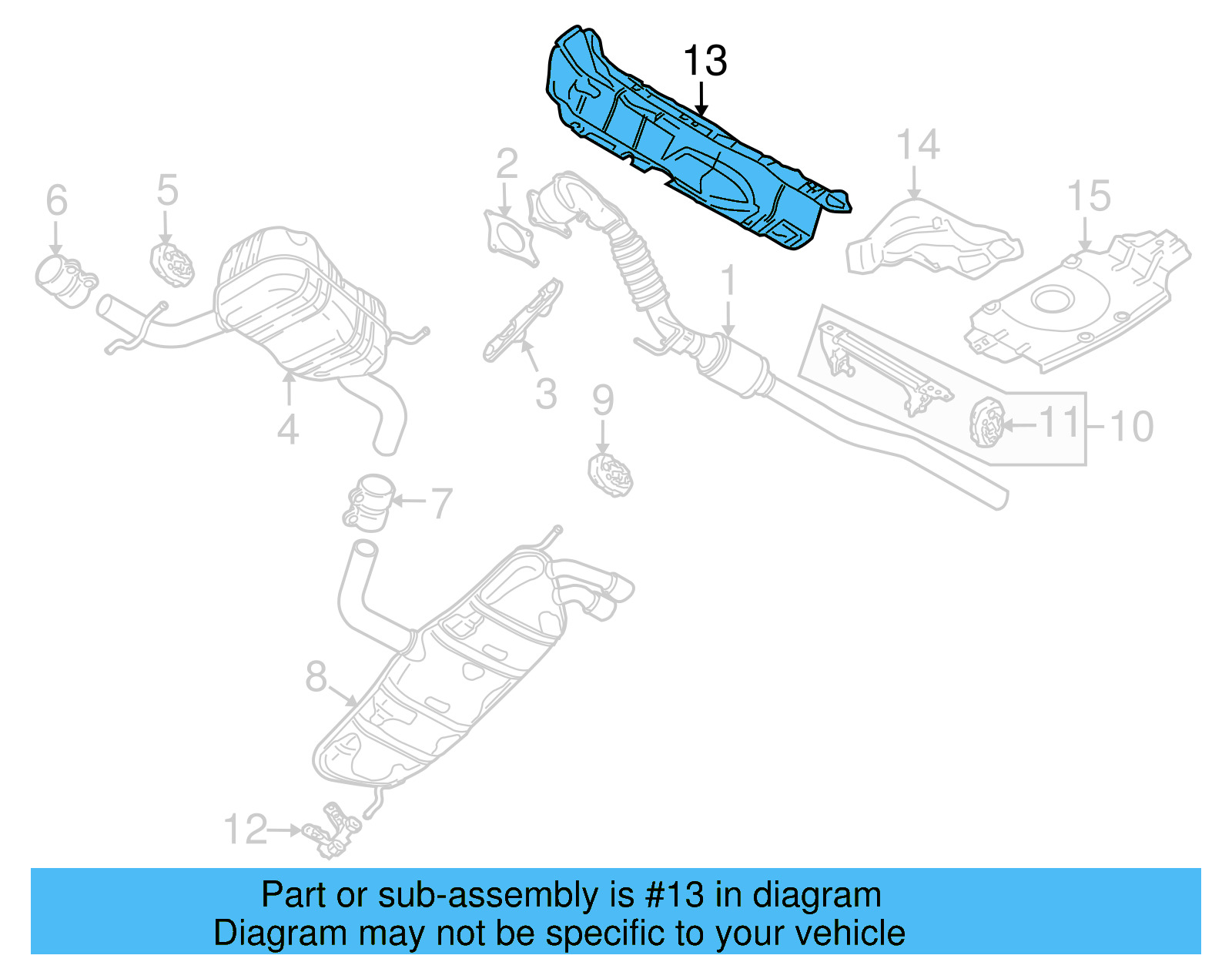 Heat Shield 1K0-825-671-T - View 50