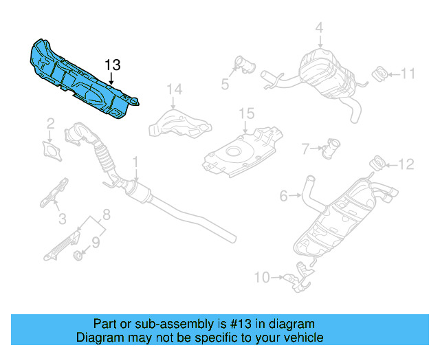 Heat Shield 1K0-825-671-T - View 18