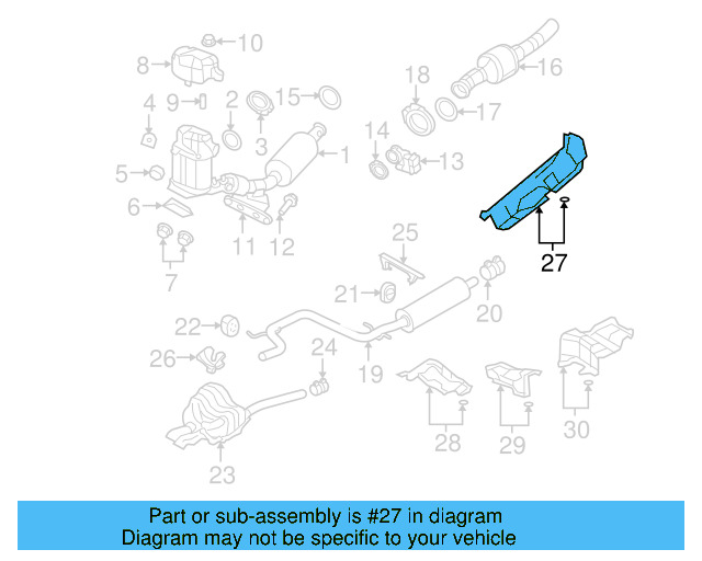 Heat Shield 1K0-825-671-T - View 20