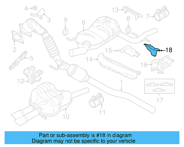 Heat Shield 1K0-825-721-E - View 23