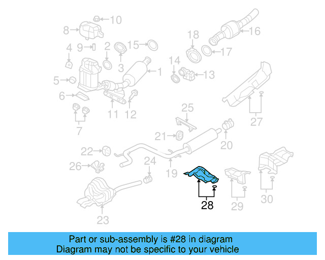 Heat Shield 1K0-825-721-E