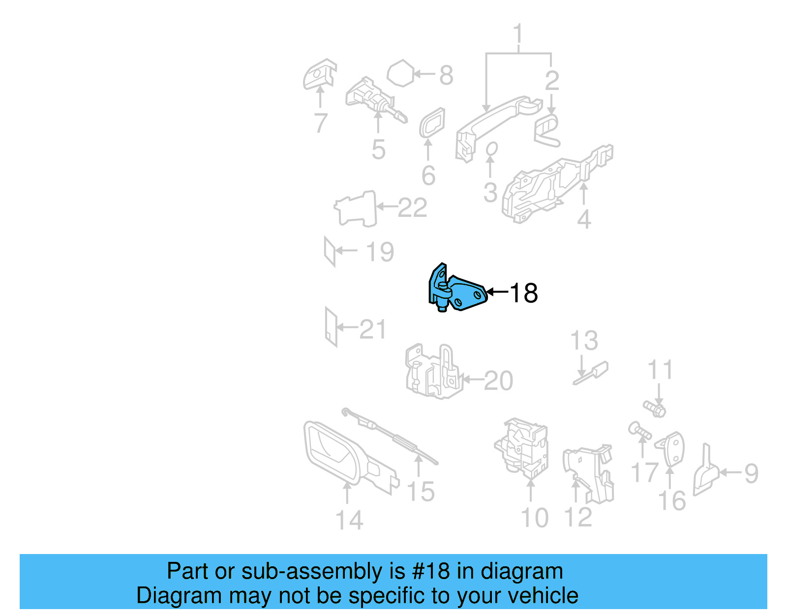 Upper Hinge 1K0-831-402-N